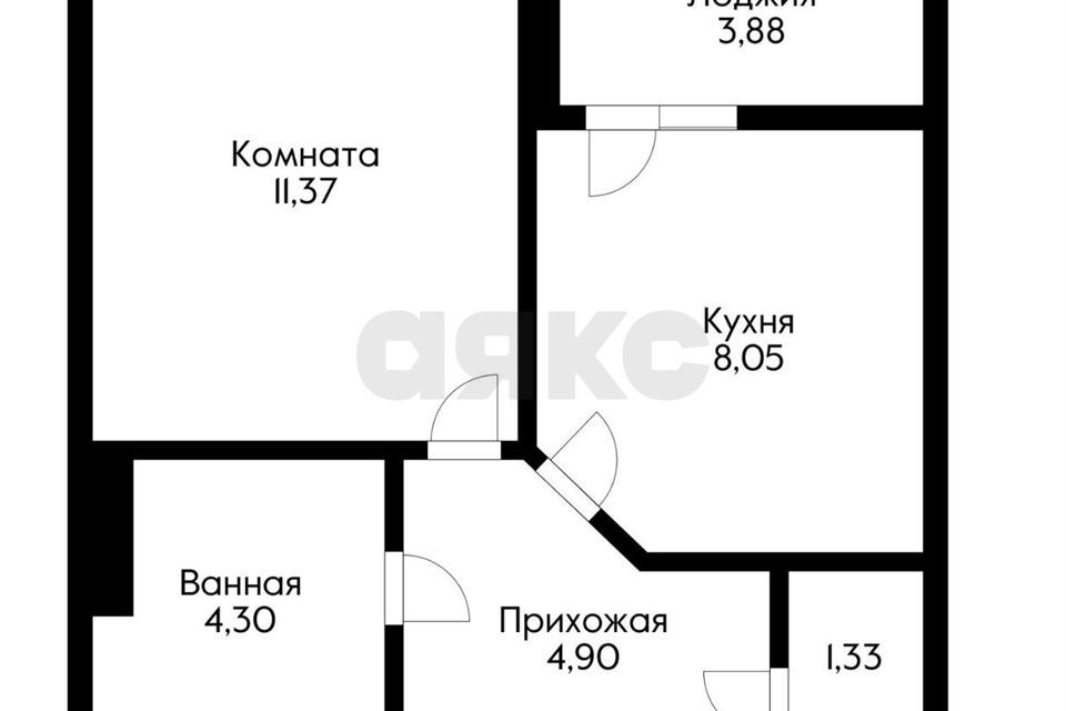 квартира г Краснодар р-н Прикубанский ул Беговая 56к/2 ЖК «Дубровка» городской округ Краснодар фото 10