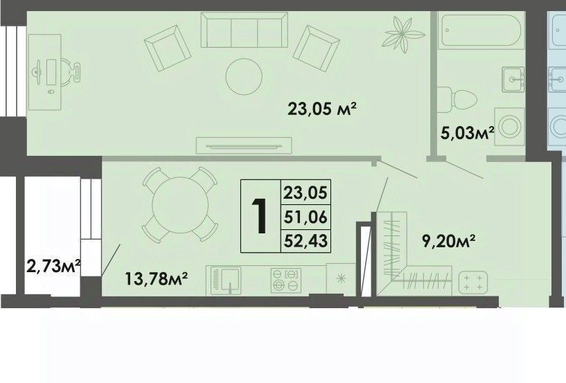 квартира г Якутск 53-й кв-л фото 1