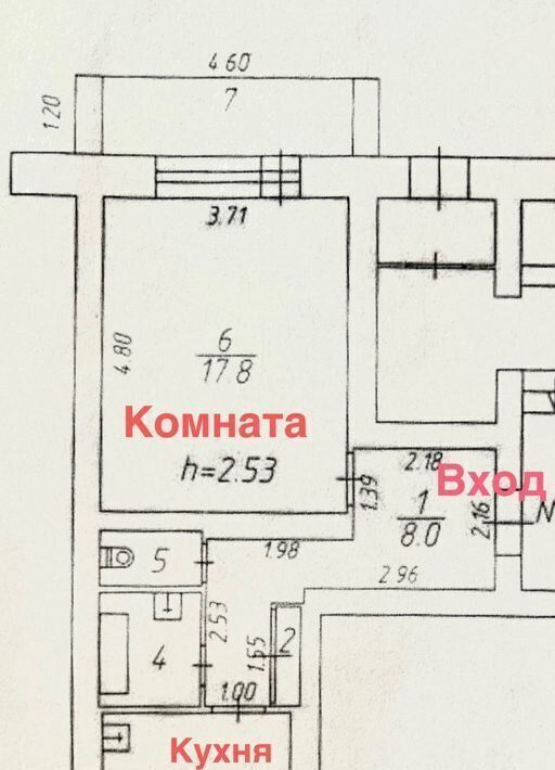 квартира р-н Жуковский г Жуков ул Маршала Жукова 1 фото 32