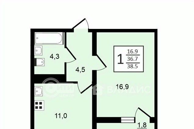 р-н Центральный ул Шишкова 140б/6 фото