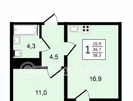 р-н Центральный ул Шишкова 140б/6 фото