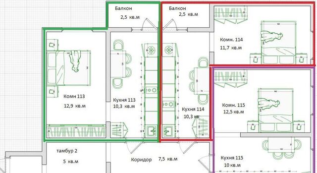 р-н Южный ул Куникова 94 фото