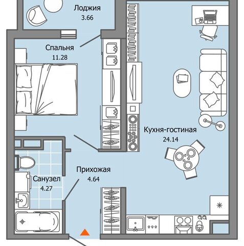 р-н Засвияжский микрорайон «Юго-Западный» 1 жилой комплекс Ультраград фото