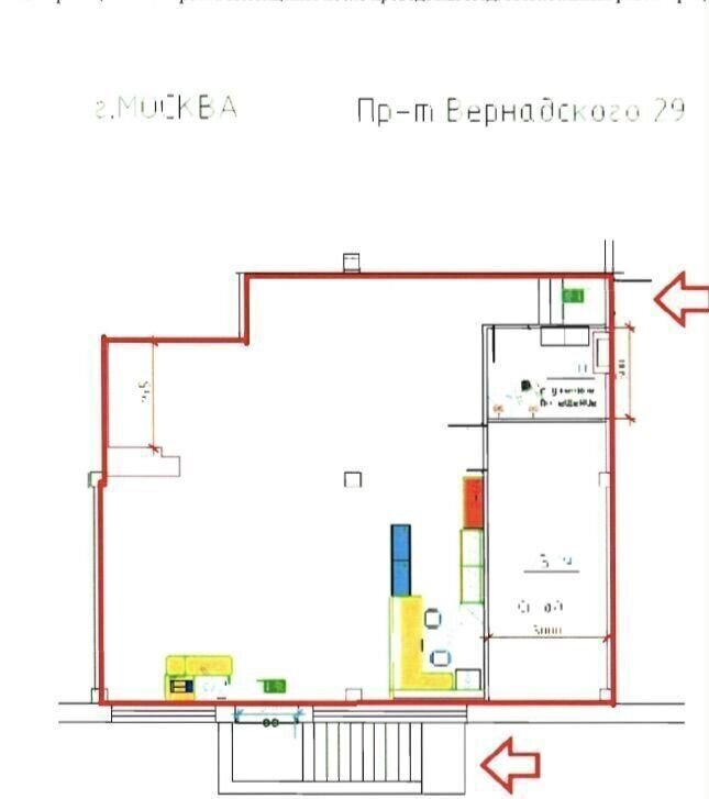 свободного назначения г Москва метро Проспект Вернадского пр-кт Вернадского 29 фото 12