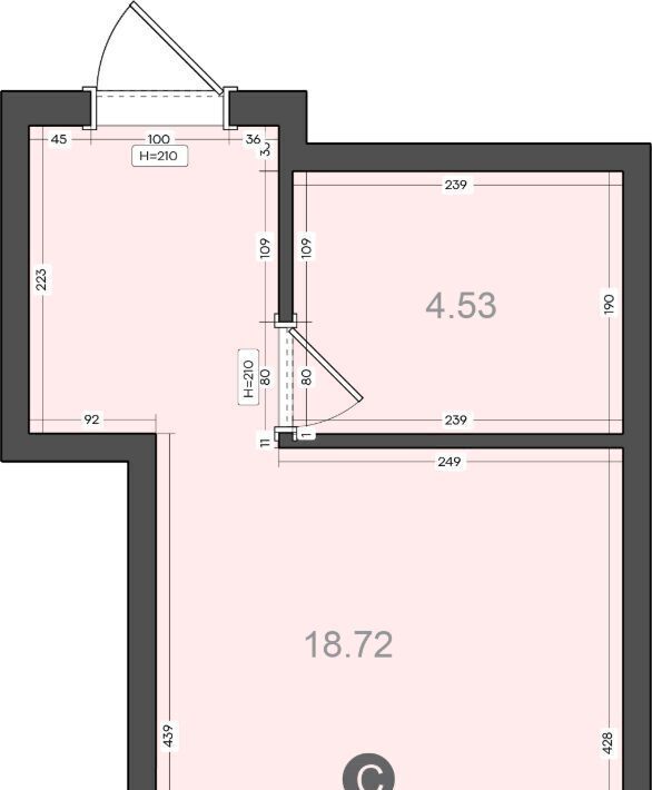 квартира г Владивосток р-н Первомайский ЖК «Клуб 25» фото 1