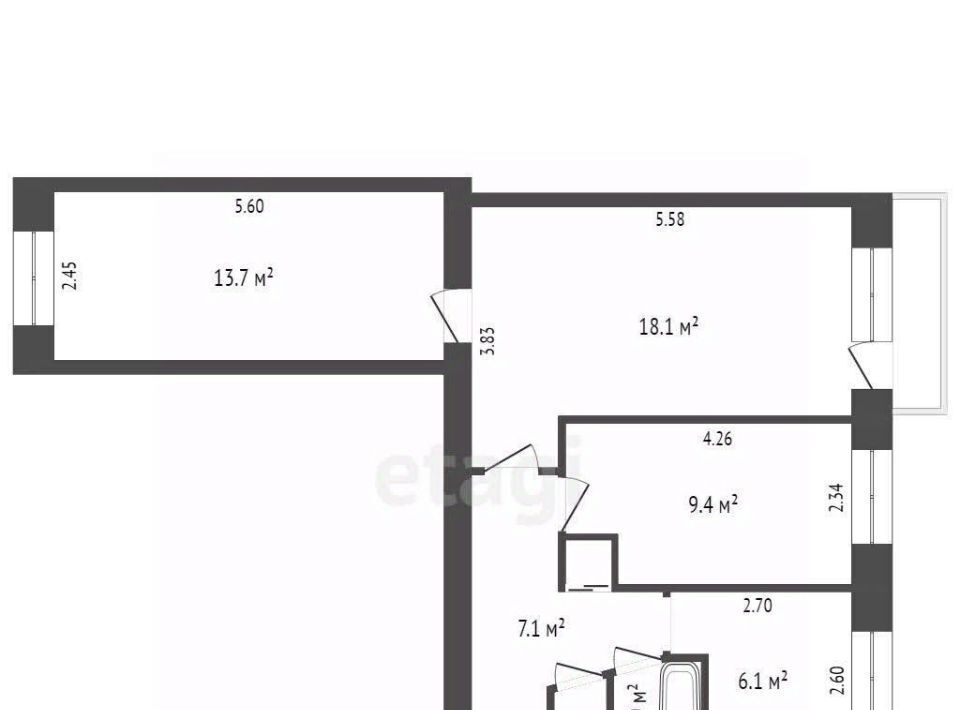 квартира г Балашов ул 167 Стрелковой Дивизии 22а фото 16