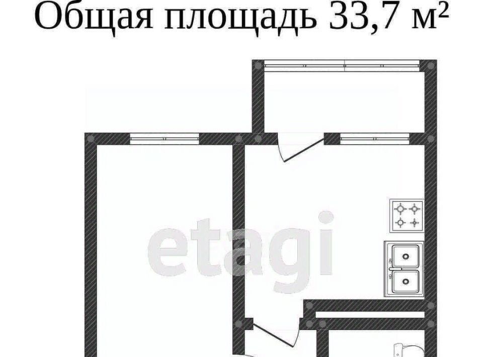 квартира р-н Тахтамукайский аул Новая Адыгея ул Бжегокайская 90/3к 2 Старобжегокайское с/пос, аул фото 1