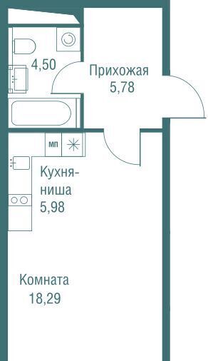 квартира г Одинцово ЖК «Одинбург» Одинцово фото 2