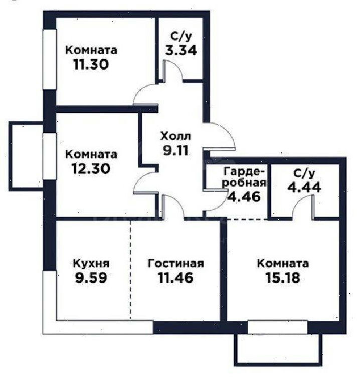 квартира г Москва метро Белорусская ул Пресненский Вал 27 фото 2