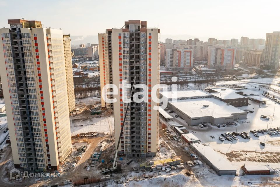 квартира г Красноярск р-н Центральный ул Караульная 39/2 городской округ Красноярск фото 3