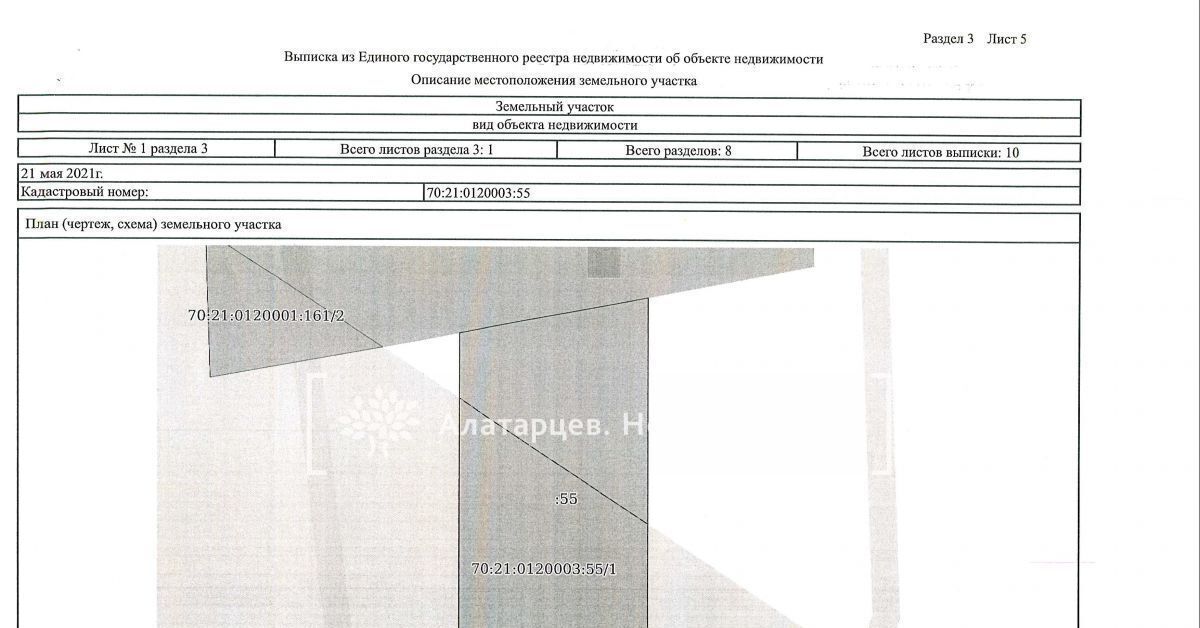 земля г Томск п Родионово ул Российская 22 р-н Советский фото 2