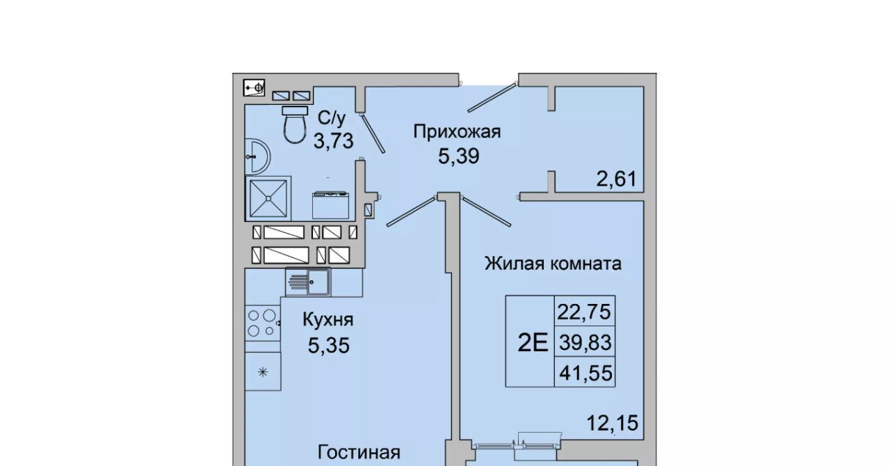 квартира г Батайск ул Булгакова 11 фото 2