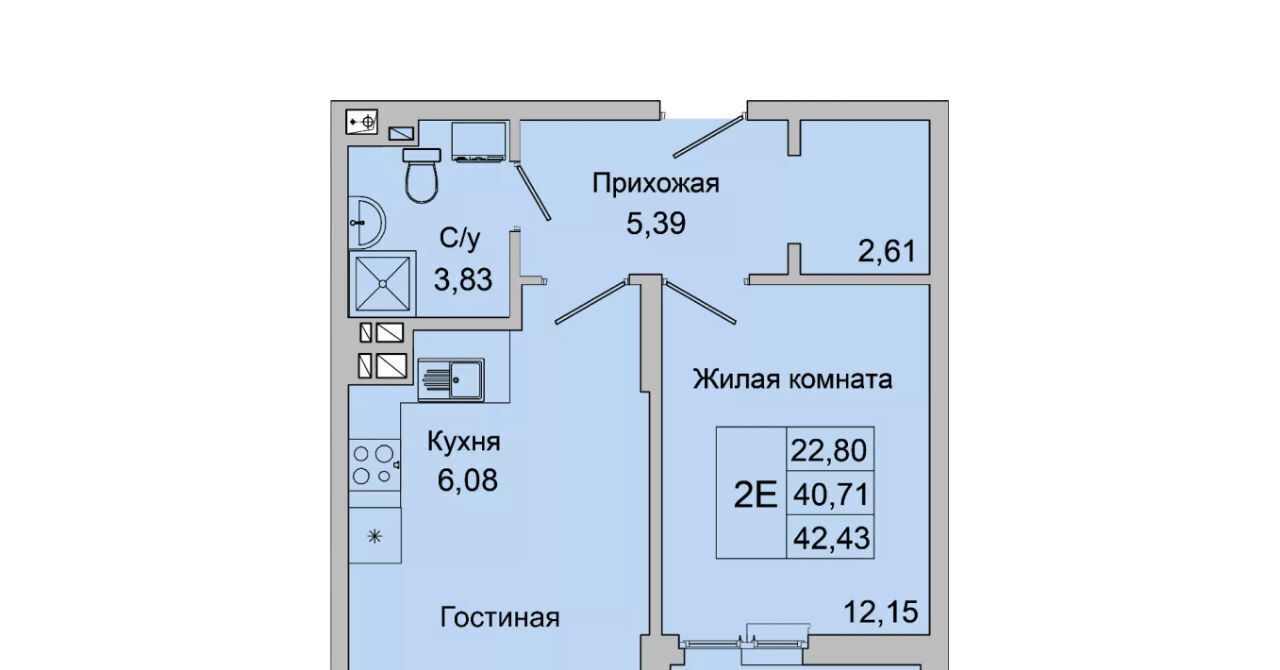 квартира г Батайск ул Булгакова 11 фото 4