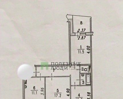 квартира г Омск р-н Кировский ул Дмитриева 5/4 фото 29