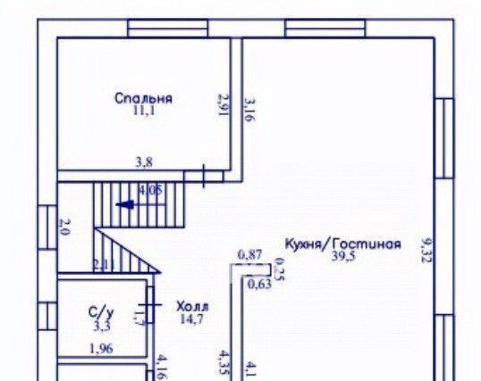 дом п им Свердлова Петрова дача ул Дачная 8 Обухово фото 39