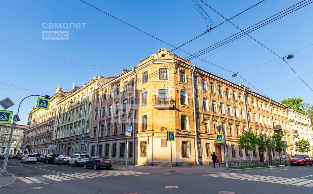 комната г Санкт-Петербург метро Площадь Восстания Пески ул 9-я Советская 22 округ Смольнинское фото 19