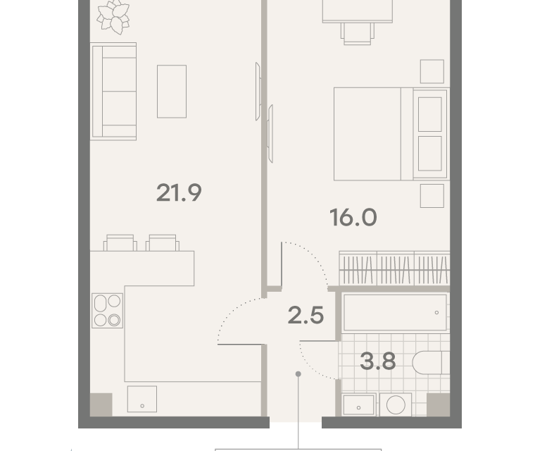 квартира г Москва проезд Ильменский 4с/8 Северный административный округ фото 3