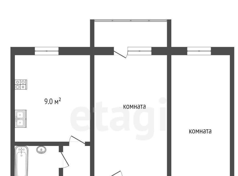 квартира г Ярославль р-н Фрунзенский ул Лескова 28 фото 20