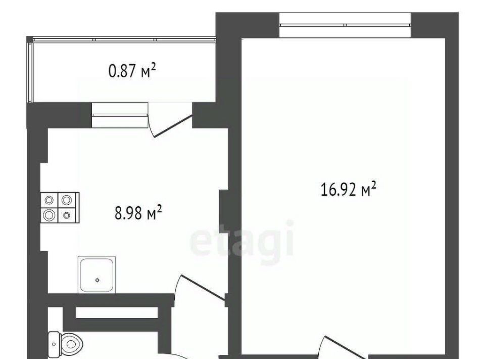 квартира г Ярославль р-н Дзержинский ул Брагинская 18к/3 фото 14