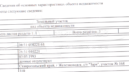 земля г Железноводск городской округ Железноводск, садовые участки Заря фото 2