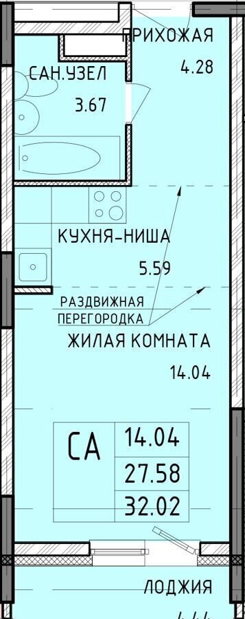 квартира г Тула р-н Центральный ул Рязанская 23 микрорайон «1-й Юго-Восточный» Центральный территориальный округ фото 1