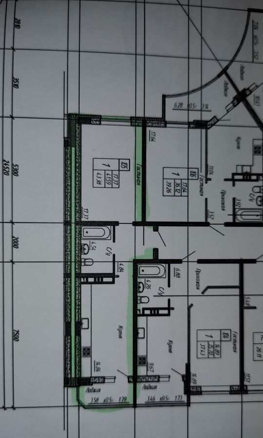 квартира г Краснодар р-н Прикубанский ул им. Героя Яцкова И.В. 19к/2 фото 40