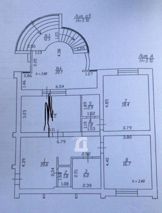 офис г Краснодар р-н Западный ул Бульварное Кольцо 7 ЖК «Юбилейный» фото 5