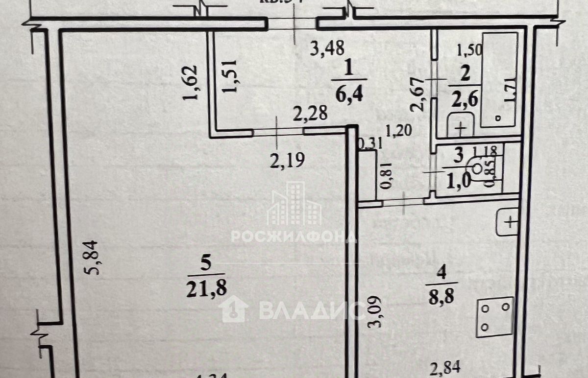 квартира г Чита р-н Черновский мкр 6-й 12 фото 20