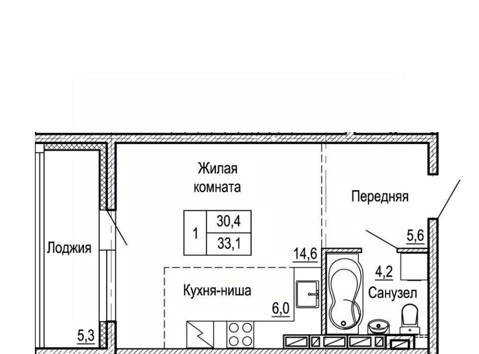 квартира г Владивосток р-н Ленинский ул Ладыгина фото 1