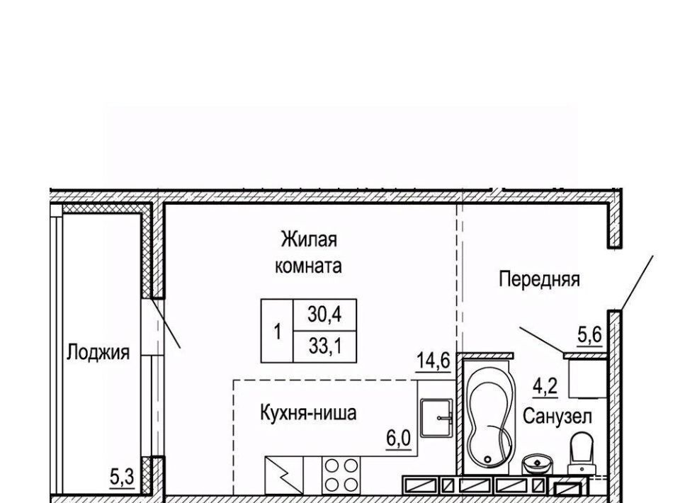 квартира г Владивосток р-н Ленинский ул Ладыгина фото 1