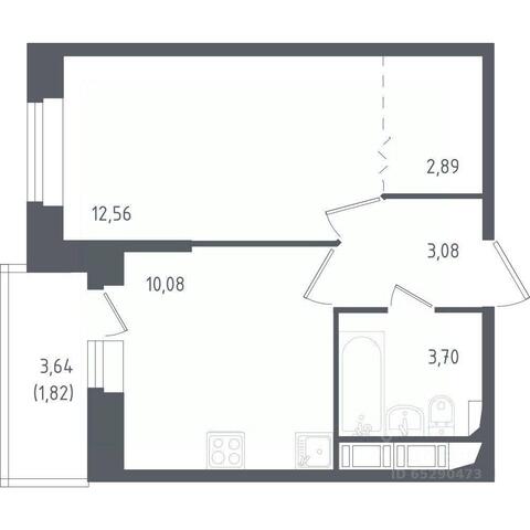 квартира Санкт-Петербург, Колпинский район, Загородная улица, 43 к 4 с 1, Колпино фото