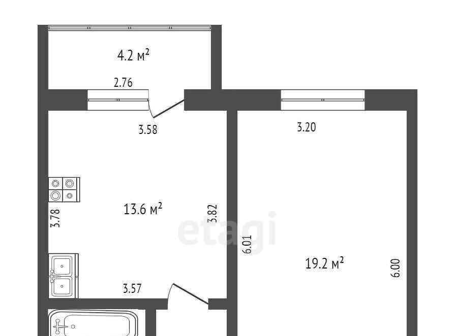 квартира г Стерлитамак ул Нагуманова 12 фото 16