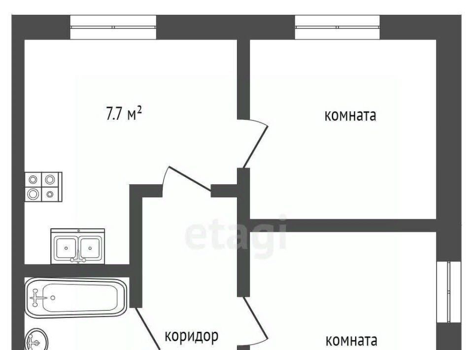 квартира г Ярославль р-н Ленинский пр-кт Ленина 26 фото 12