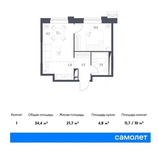 ЗАО Давыдково Можайский ЖК Верейская 41 4/2 фото