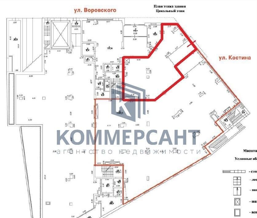 торговое помещение г Нижний Новгород Горьковская ул Костина 9 фото 8