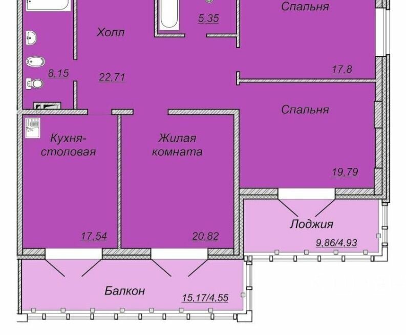 квартира г Красноярск ул Ладо Кецховели 34 фото 1