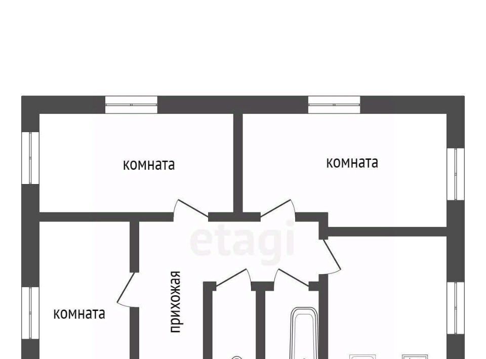 квартира г Красноярск р-н Железнодорожный ул Калинина 2 фото 19