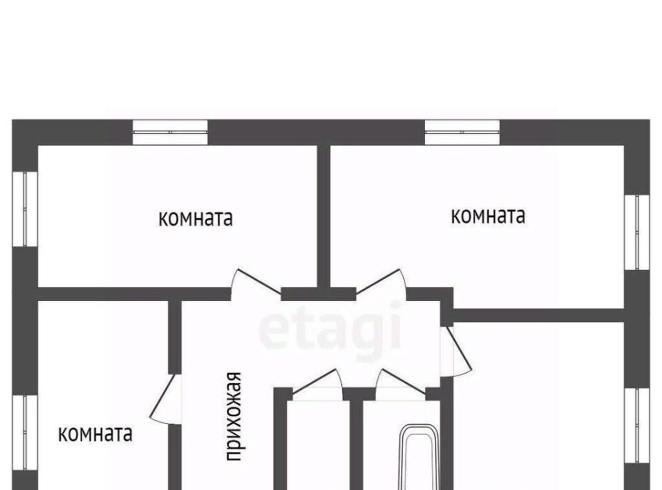 квартира г Красноярск р-н Железнодорожный ул Калинина 2 фото 20