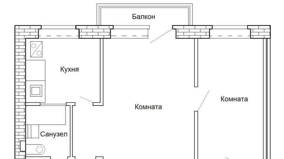 квартира г Каменск-Уральский Синарский пр-кт Победы 13 фото 1