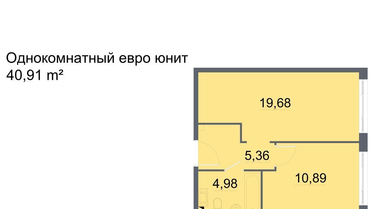 квартира г Санкт-Петербург метро Улица Дыбенко пр-кт Большевиков 3 фото 1