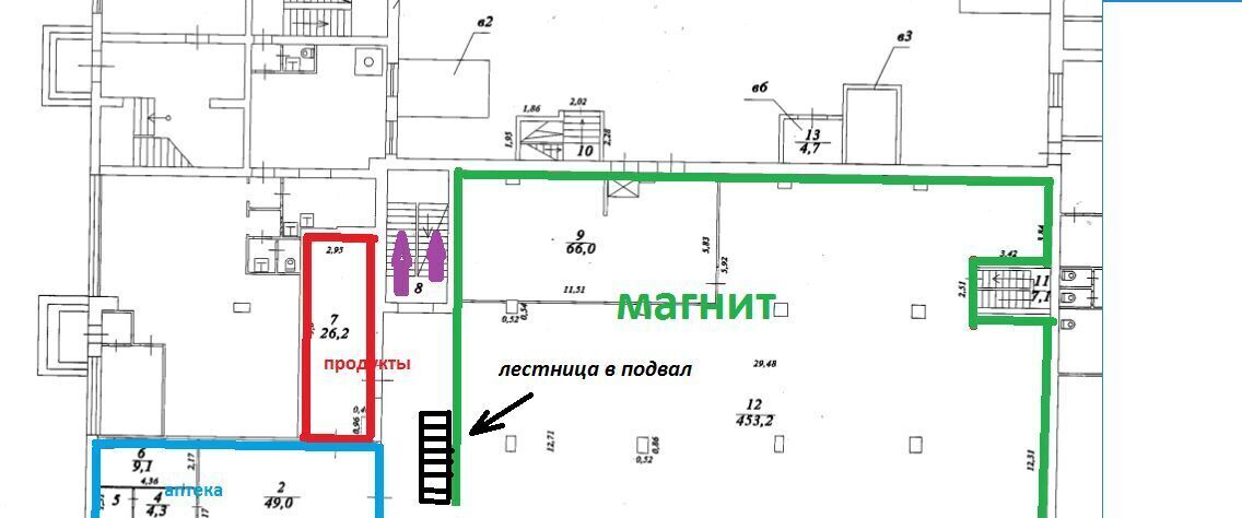 торговое помещение г Дзержинский ул Лермонтова 42 фото 2