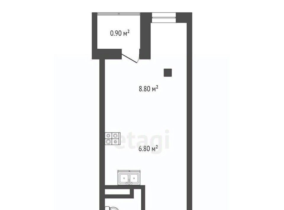 квартира г Москва п Сосенское пр-кт Куприна 1к/2 ТиНАО Новомосковский фото 2