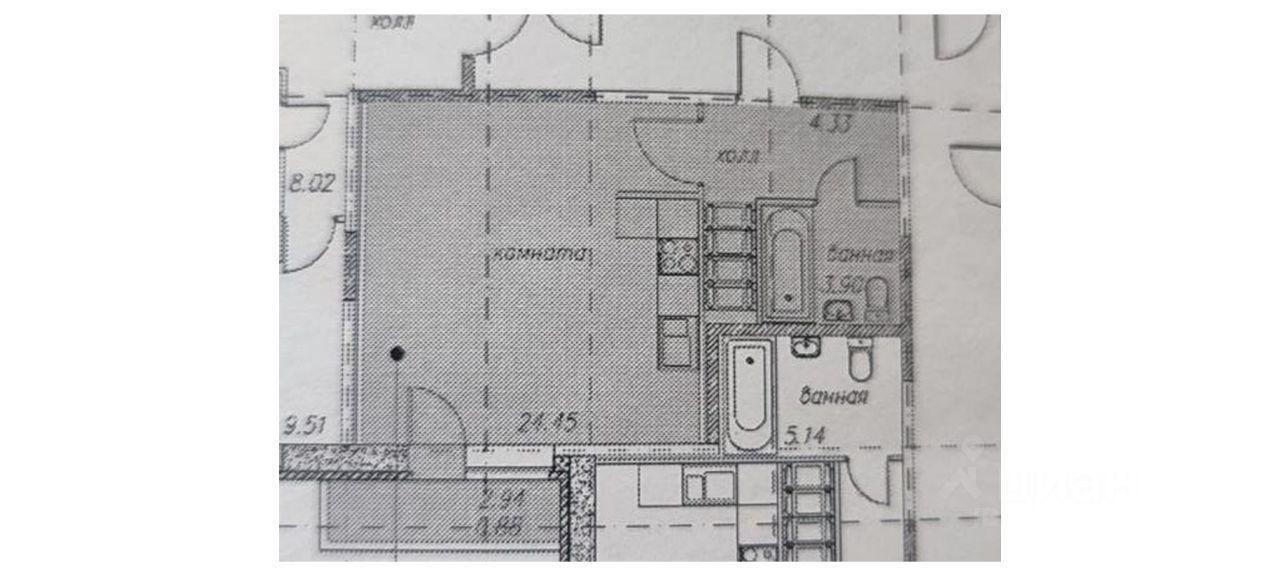 квартира р-н Выборгский Санкт-Петербург, Парголово, Заречная улица, 33 фото 1