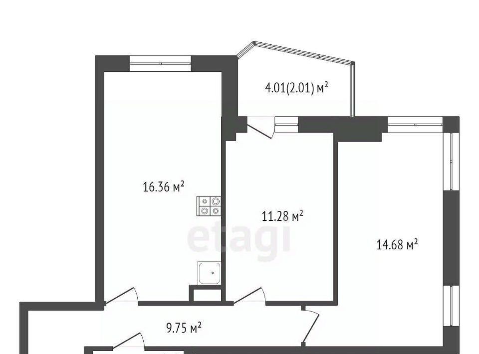 квартира г Ростов-на-Дону р-н Ворошиловский ул Ларина 45с/2 фото 14