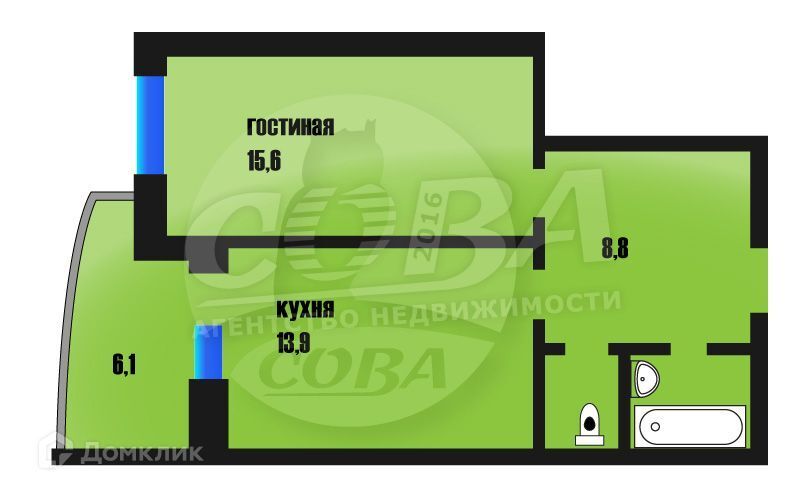 квартира г Тюмень ул Бориса Житкова 7к/1 городской округ Тюмень фото 2