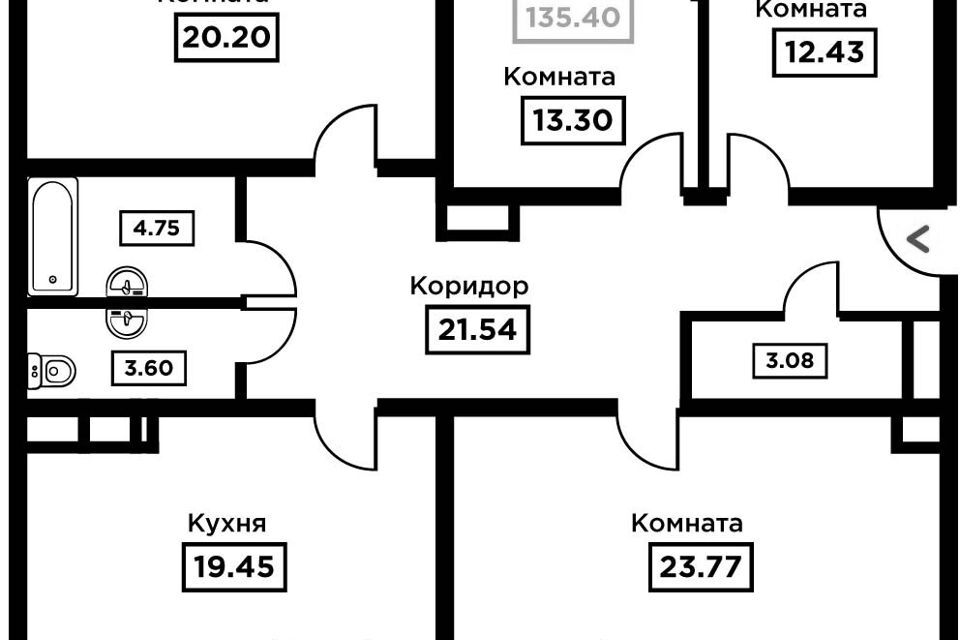 квартира г Краснодар ул Школьная 1 Краснодар городской округ фото 1