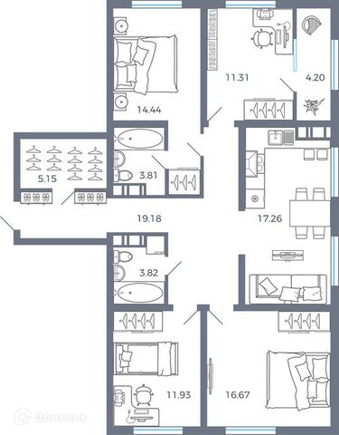 р-н Волжский с Лопатино Южный Город-2 фото