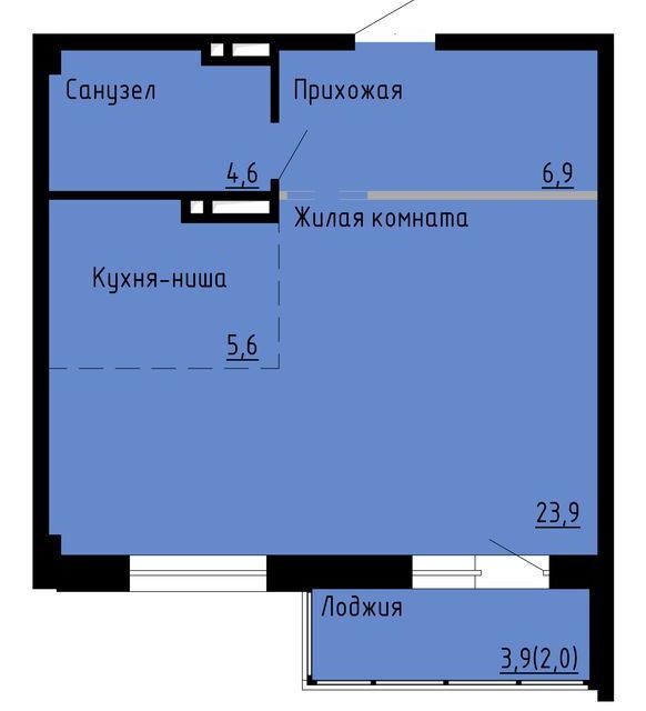 квартира г Владивосток Владивостокский городской округ, Жилой комплекс Победа фото 1