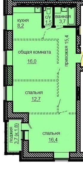 квартира р-н Уссурийский Уссурийск фото 1