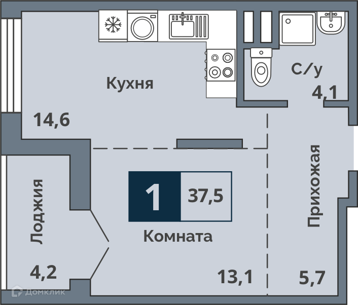 квартира г Курган ул Коли Мяготина 168 городской округ Курган фото 1